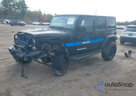 2014 Jeep Wrangler Unlimited Altitude z USA, uszkodzony, nr VIN 1C4HJWEG3EL265946